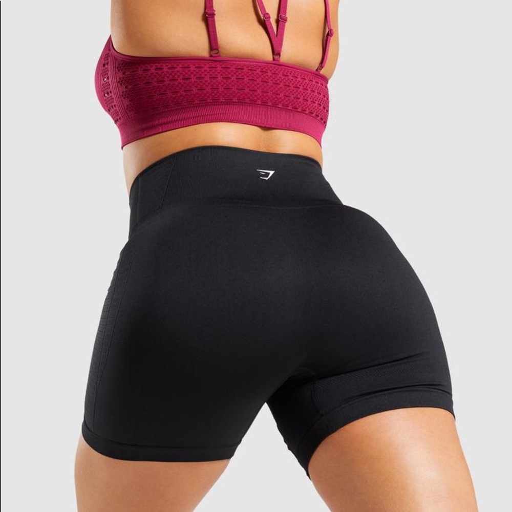 Gymshark Energy Seamless Shorts- Black
